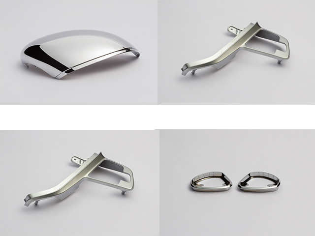 Piezas en aluminio