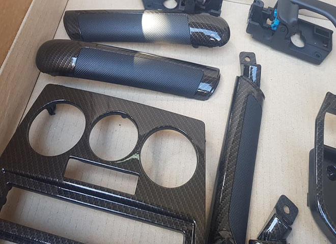 Trabajos realizados en aluminio