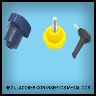 Piezas con insertos metalicos